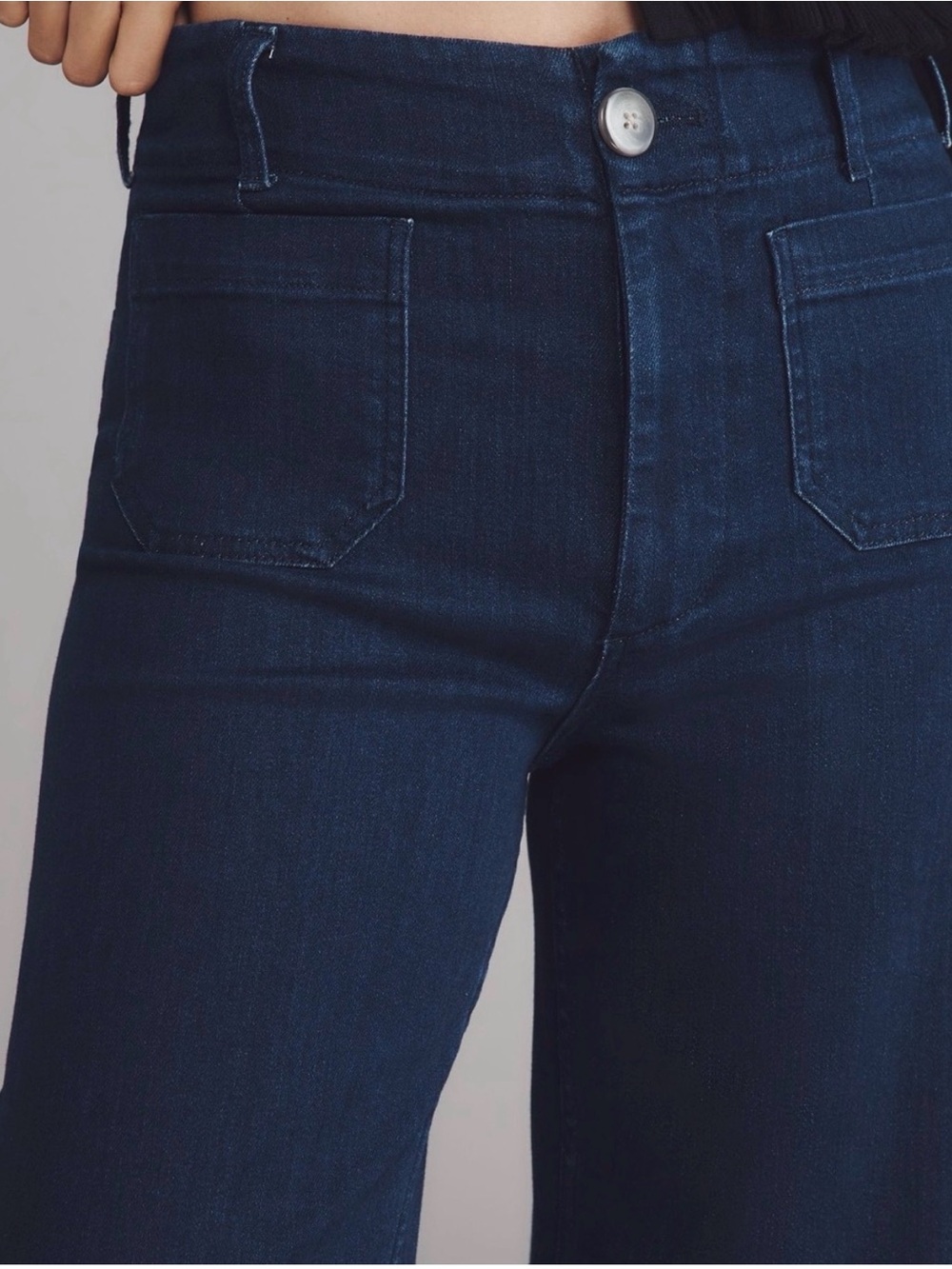 Maeve cropped Colette pants size 31. Indigo blue. GUC - Picture 9 of 9